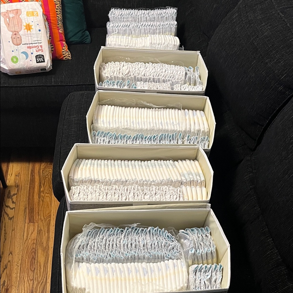 397 Pamper Diapers Size 2